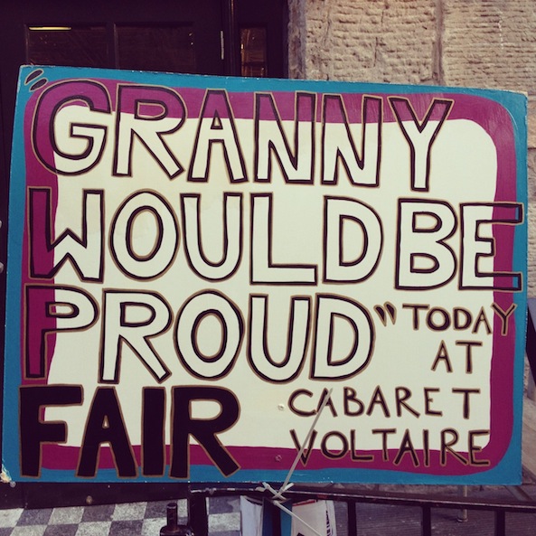 Granny Would Be Proud Fair - Cab Vol Edinburgh